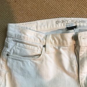 DKNY White Jeans